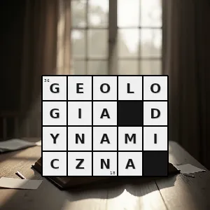 Hasło krzyżówkowe egzogamiczny - geologia dynamiczna – rozwiązanie, synonimy, podpowiedzi i definicje krzyżówkowe